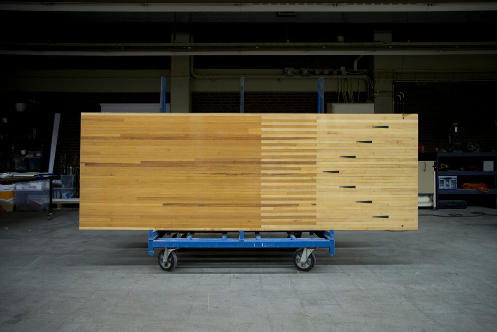 Tafel van ontwerper Pim van Baarsen